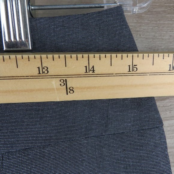 Mossimo* Women's Fully Lined 1/4 Backside Zipper 6" Slit Midi Skirt~ Size 8 - Picture 4 of 6